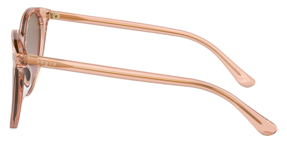 vogue eyewear VO5468SD 295414 56 - Transparent Peach / Violet Gradient Brown
