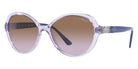 vogue eyewear VO5475SB 274568 57 - Transparent Violet / Violet Gradient Brown