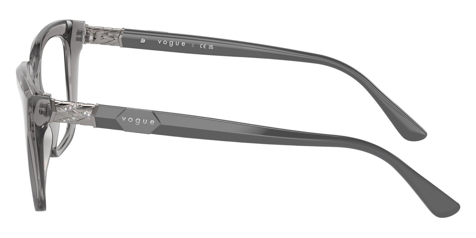 vogue eyewear VO5477B 2726 52 - Transparent Gray #id:vo5477b2726_s:100110