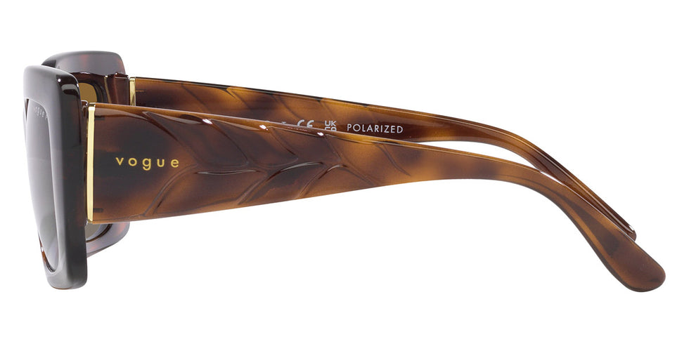 vogue eyewear VO5481S 2386T5 52 - Top Havana/Brown / Polarized Gray Gradient Brown