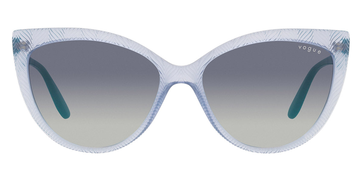 vogue eyewear VO5484S 29254L 57 - Transparent Light Violet / Gray Gradient Blue