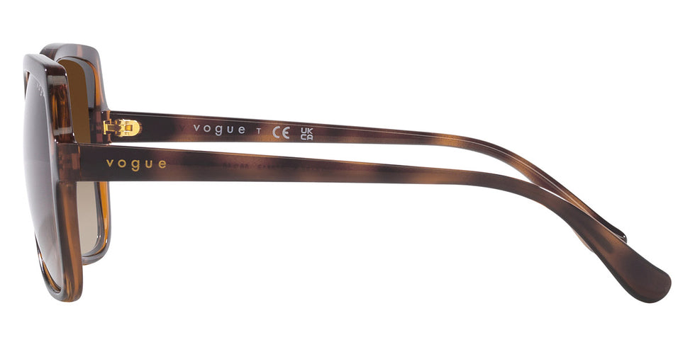 vogue eyewear VO5488S 238613 56 - Top Havana/Transparent Brown / Gradient Brown