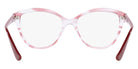 vogue eyewear VO5489 3059 52 - Top Texture Red/Transparent