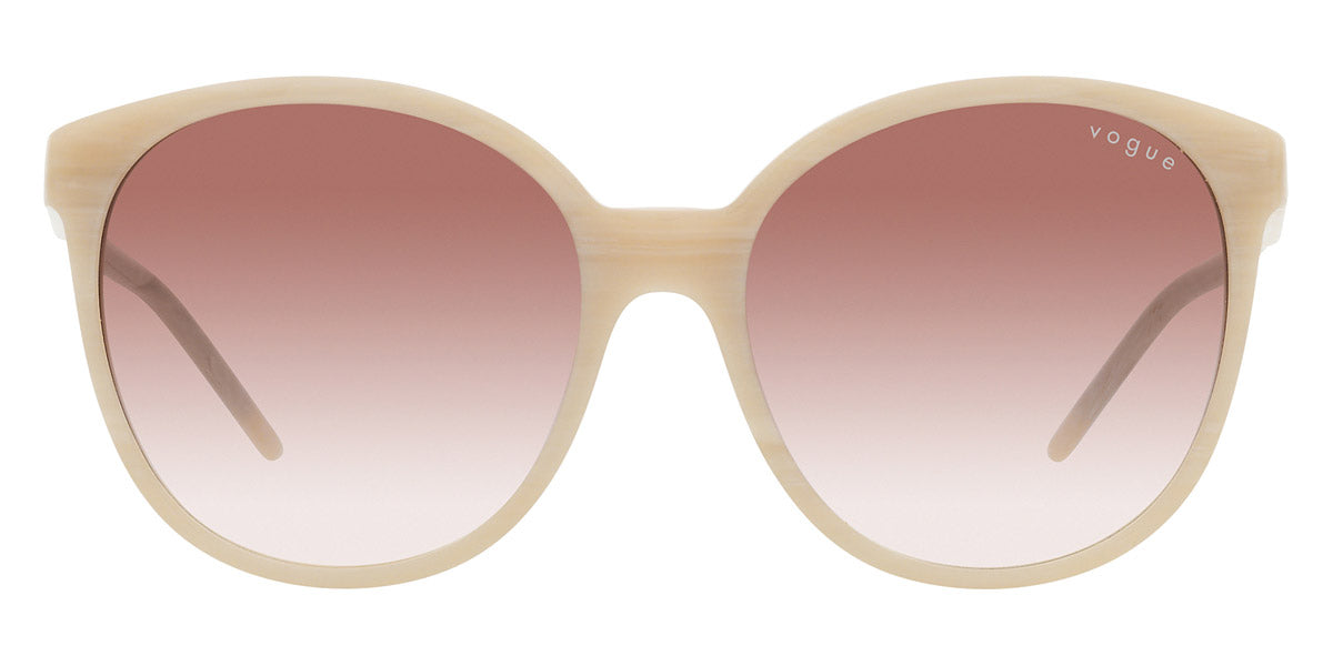 vogue eyewear VO5509S 30708D 60 - Beige Horn / Clear Gradient Pink