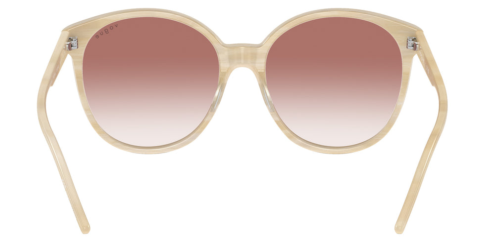 vogue eyewear VO5509S 30708D 56 - Beige Horn / Clear Gradient Pink #id:vo5509s30708d_s:100115