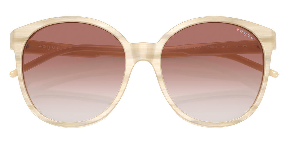 vogue eyewear VO5509S 30708D 56 - Beige Horn / Clear Gradient Pink #id:vo5509s30708d_s:100125