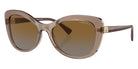 vogue eyewear VO5515SB 2940T5 55 - Transparent Brown / Polarized Brown Gradient #id:vo5515sb2940t5_s:100105