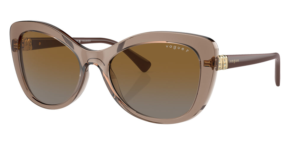 vogue eyewear VO5515SB 2940T5 55 - Transparent Brown / Polarized Brown Gradient #id:vo5515sb2940t5_s:100105