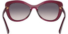 vogue eyewear VO5515SB 298936 55 - Transparent Cherry/Full Dark Purple / Pink Gradient Dark Gray