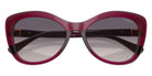 vogue eyewear VO5515SB 298936 55 - Transparent Cherry/Full Dark Purple / Pink Gradient Dark Gray