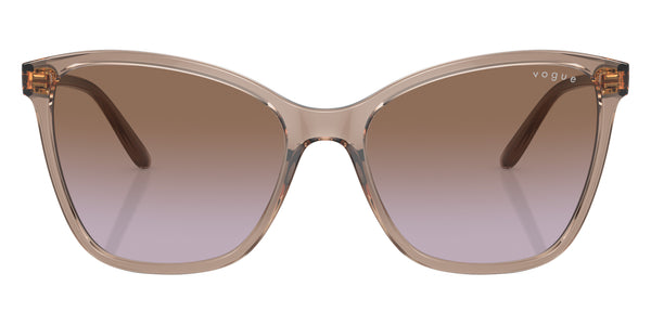 Transparent Caramel/Brown Gradient Caramel / Violet Gradient Brown / 56-17-140