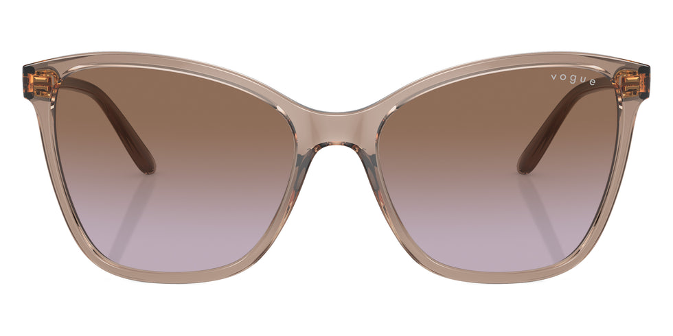 vogue eyewear VO5520S 294068 56 - Transparent Caramel/Brown Gradient Caramel / Violet Gradient Brown
