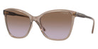 vogue eyewear VO5520S 294068 56 - Transparent Caramel/Brown Gradient Caramel / Violet Gradient Brown