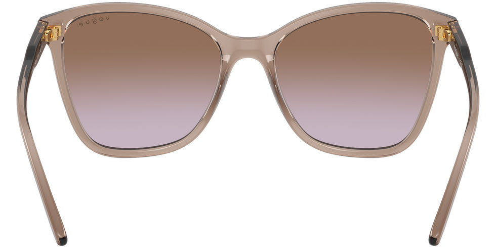 vogue eyewear VO5520S 294068 56 - Transparent Caramel/Brown Gradient Caramel / Violet Gradient Brown