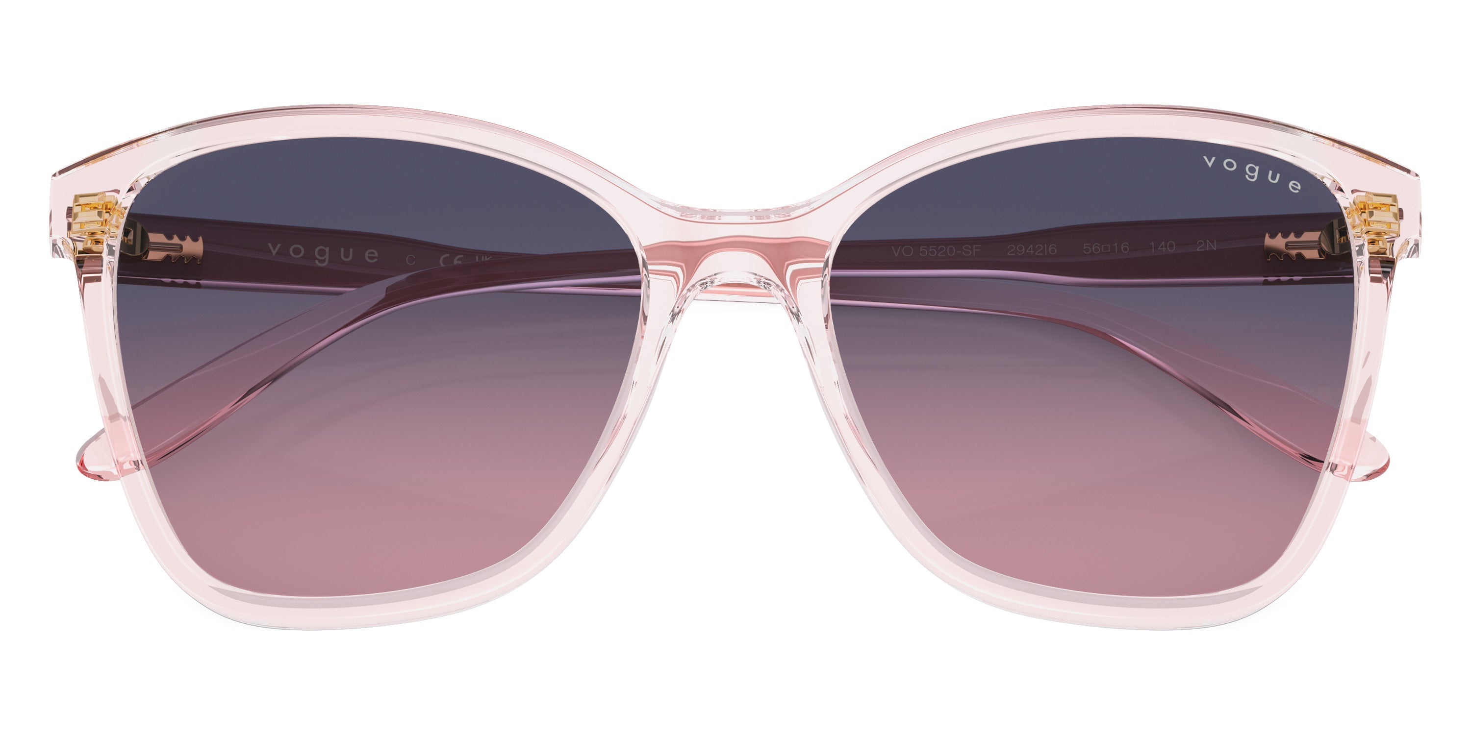 vogue eyewear VO5520SF 2942I6 56 - Pink Gradient Transparent Pink / Pink Gradient Blue