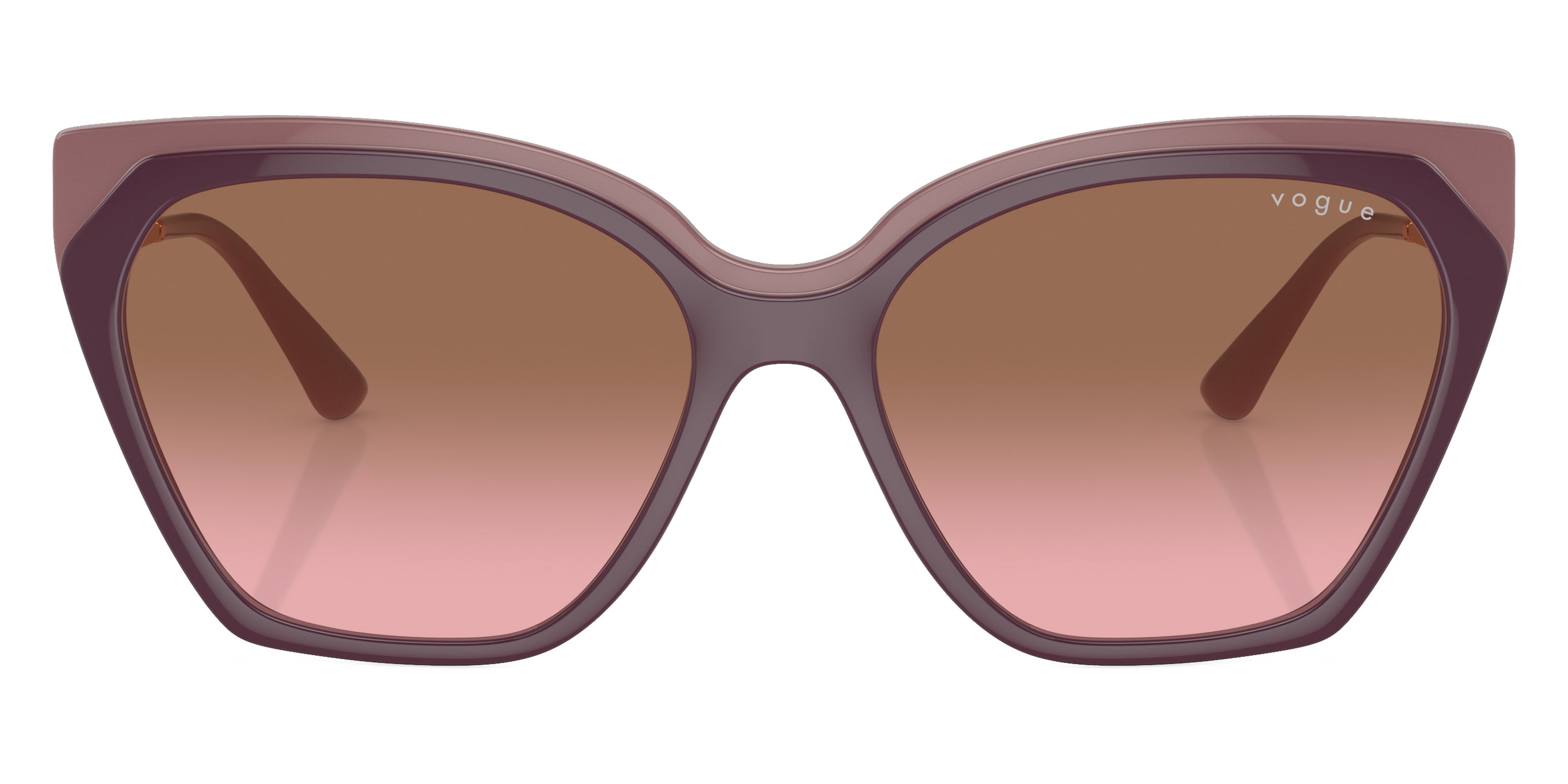 vogue eyewear VO5521S 310014 57 - Top Red Purple/Old Pink/Rose Gold / Pink Gradient Brown