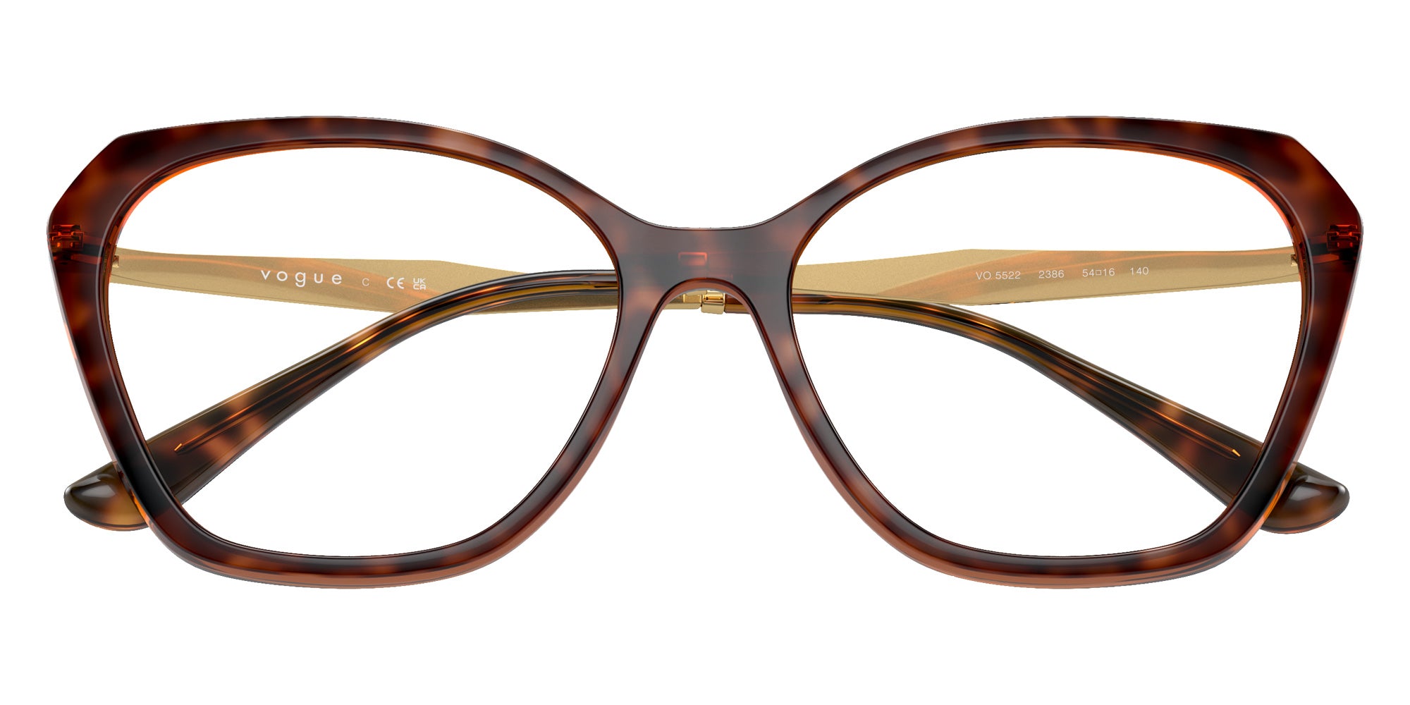 vogue eyewear VO5522 2386 54 - Top Dark Havana/Light Brown #id:vo55222386_s:100125