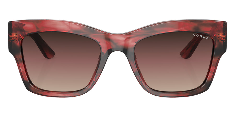 vogue eyewear VO5524SF 3089E2 54 - Red Havana / Gradient Brown/Purple/Black