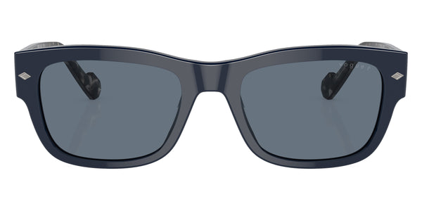 Full Dark Blue/Tortoise Gray / Blue Polarized / 55-20-145