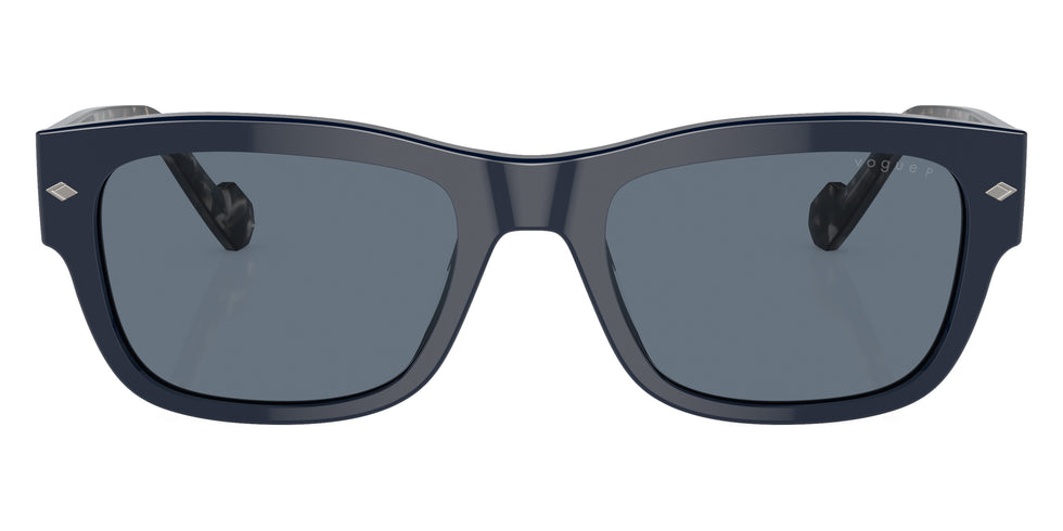 vogue eyewear VO5530S 23194Y 55 - Full Dark Blue/Tortoise Gray / Blue Polarized