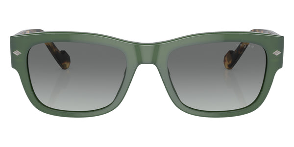 Full Dusty Green/Brown Yellow Tortoise / Gray Gradient / 55-20-145