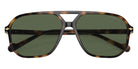 vogue eyewear VO5531S 27189A 60 - Total Dark Havana / Dark Green Polarized