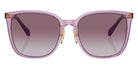 vogue eyewear VO5537SD 29228H 58 - Transparent Violet/Full Violet / Violet Gradient