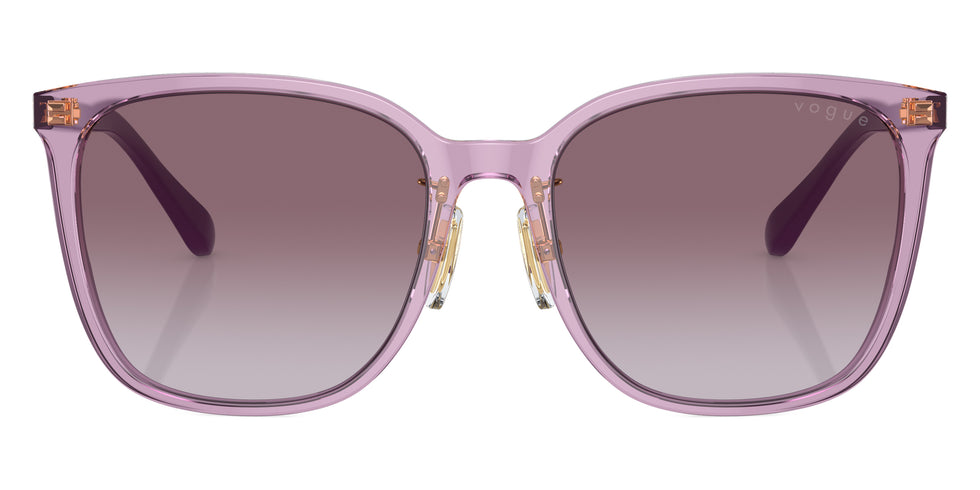 vogue eyewear VO5537SD 29228H 58 - Transparent Violet/Full Violet / Violet Gradient