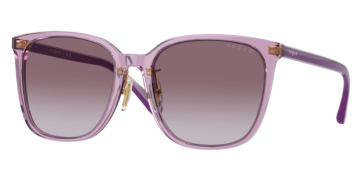 vogue eyewear VO5537SD 29228H 58 - Transparent Violet/Full Violet / Violet Gradient
