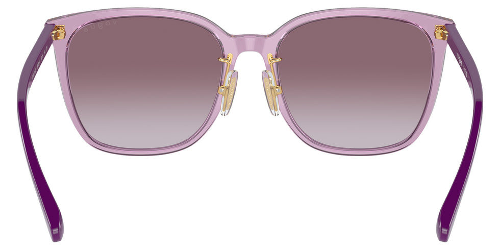 vogue eyewear VO5537SD 29228H 58 - Transparent Violet/Full Violet / Violet Gradient