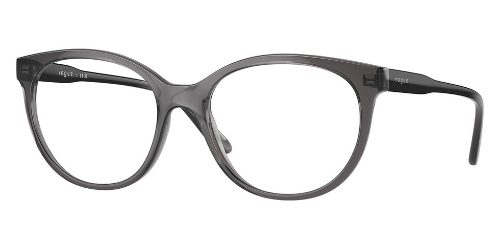vogue eyewear VO5552 1981 53 - Black Gradient Transparent Gray