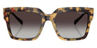 vogue eyewear VO5553S 26058G 54 - Yellow Tortoise/Matte Brown/Gold / Gray Gradient