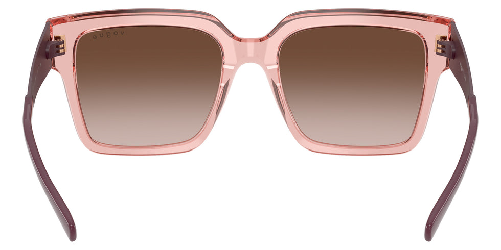 vogue eyewear VO5553S 286413 54 - Transparent Dark Pink / Brown Gradient #id:vo5553s286413_s:100115