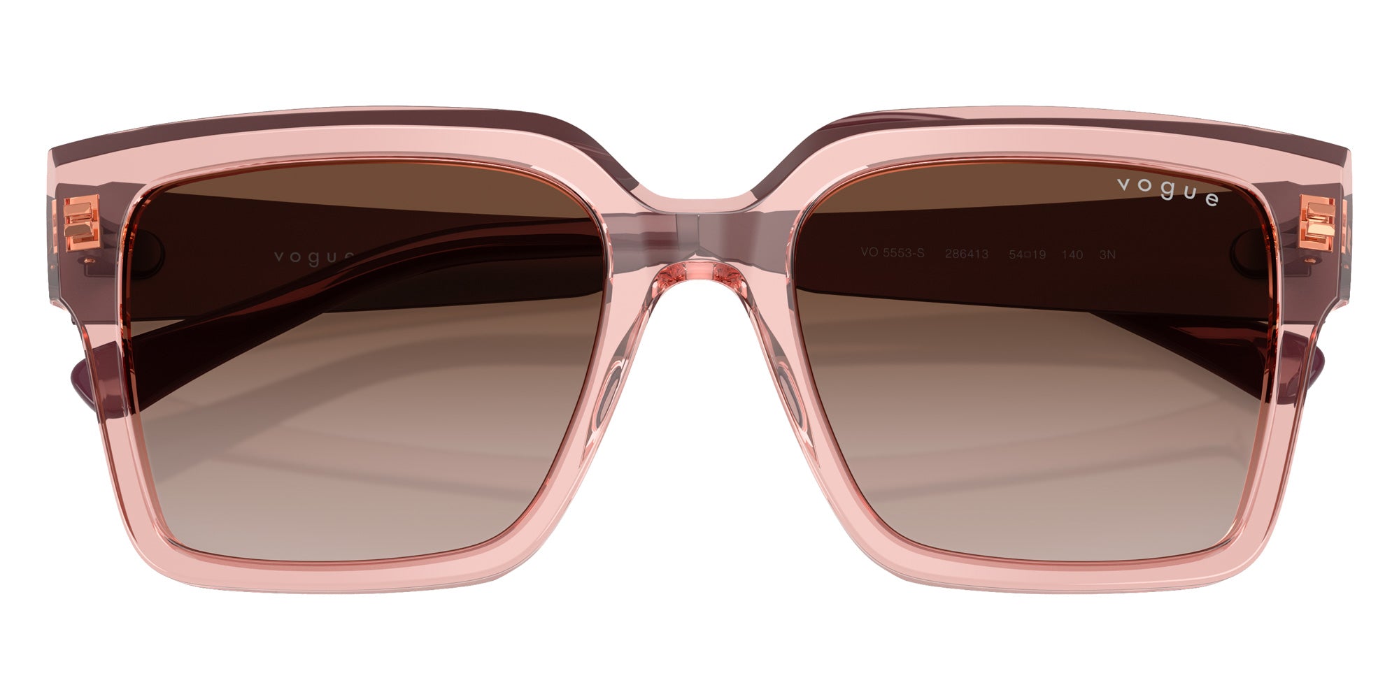 vogue eyewear VO5553S 286413 54 - Transparent Dark Pink / Brown Gradient #id:vo5553s286413_s:100125