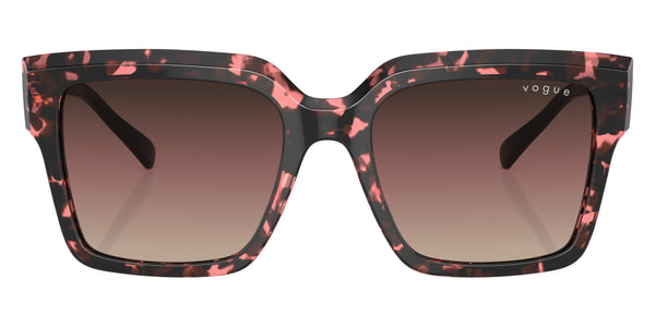 Red Tortoise/Matte Black/Rose Gold / Brown Gradient Purple Gradient Black / 54-19-140