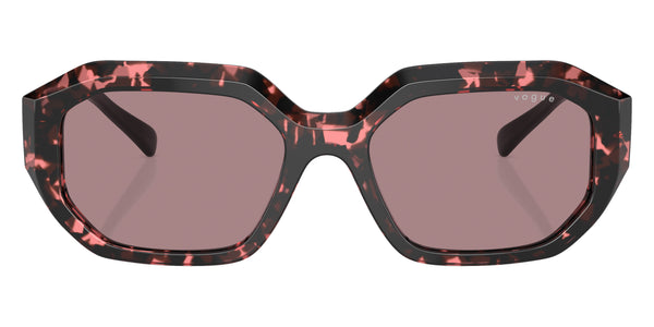 Red Tortoise/Matte Black/Rose Gold / Light Purple Brown / 54-18-140