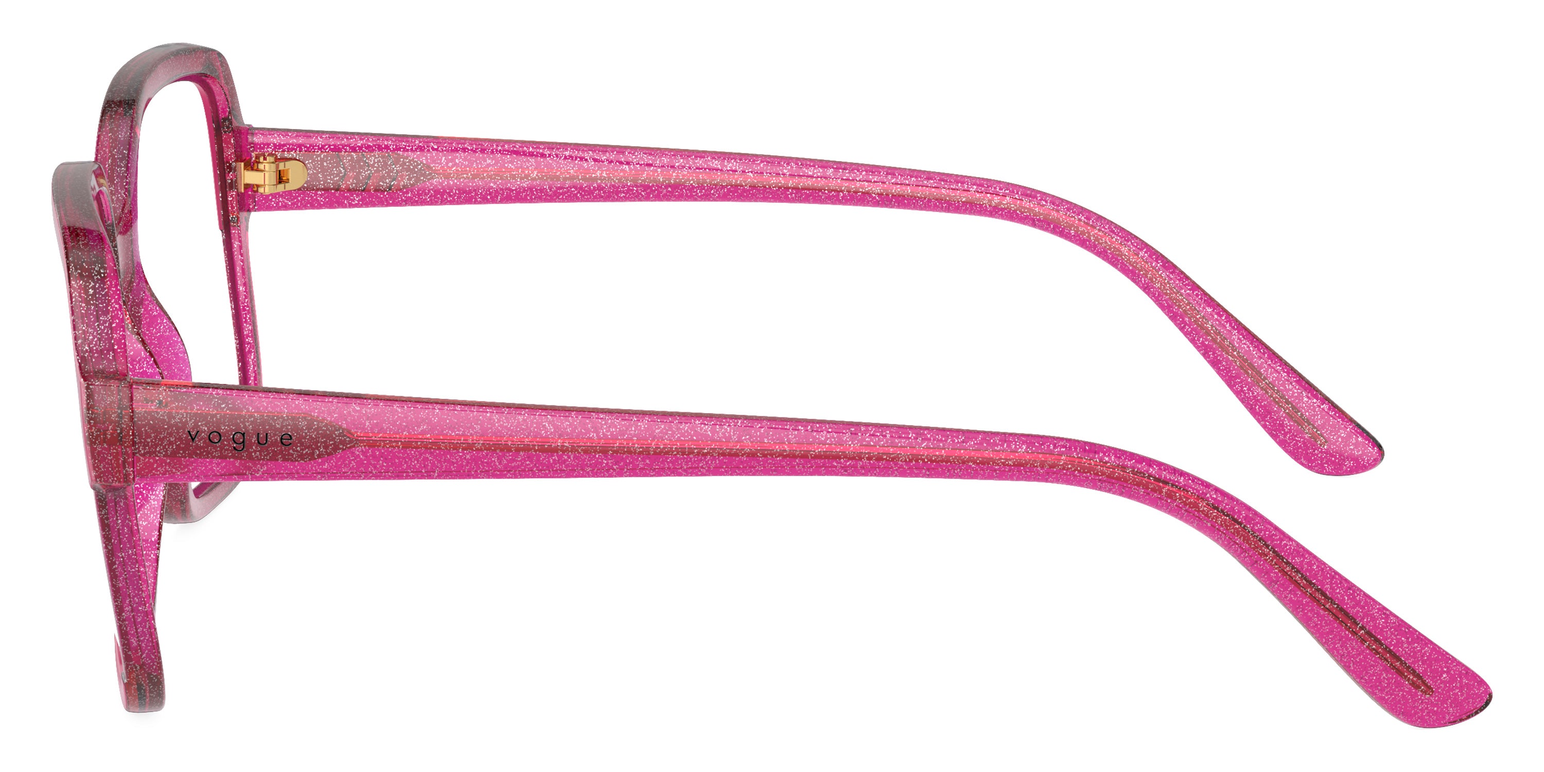 vogue eyewear VO5555 3135 54 - Cherry/Transparent Fuchsia Glitter
