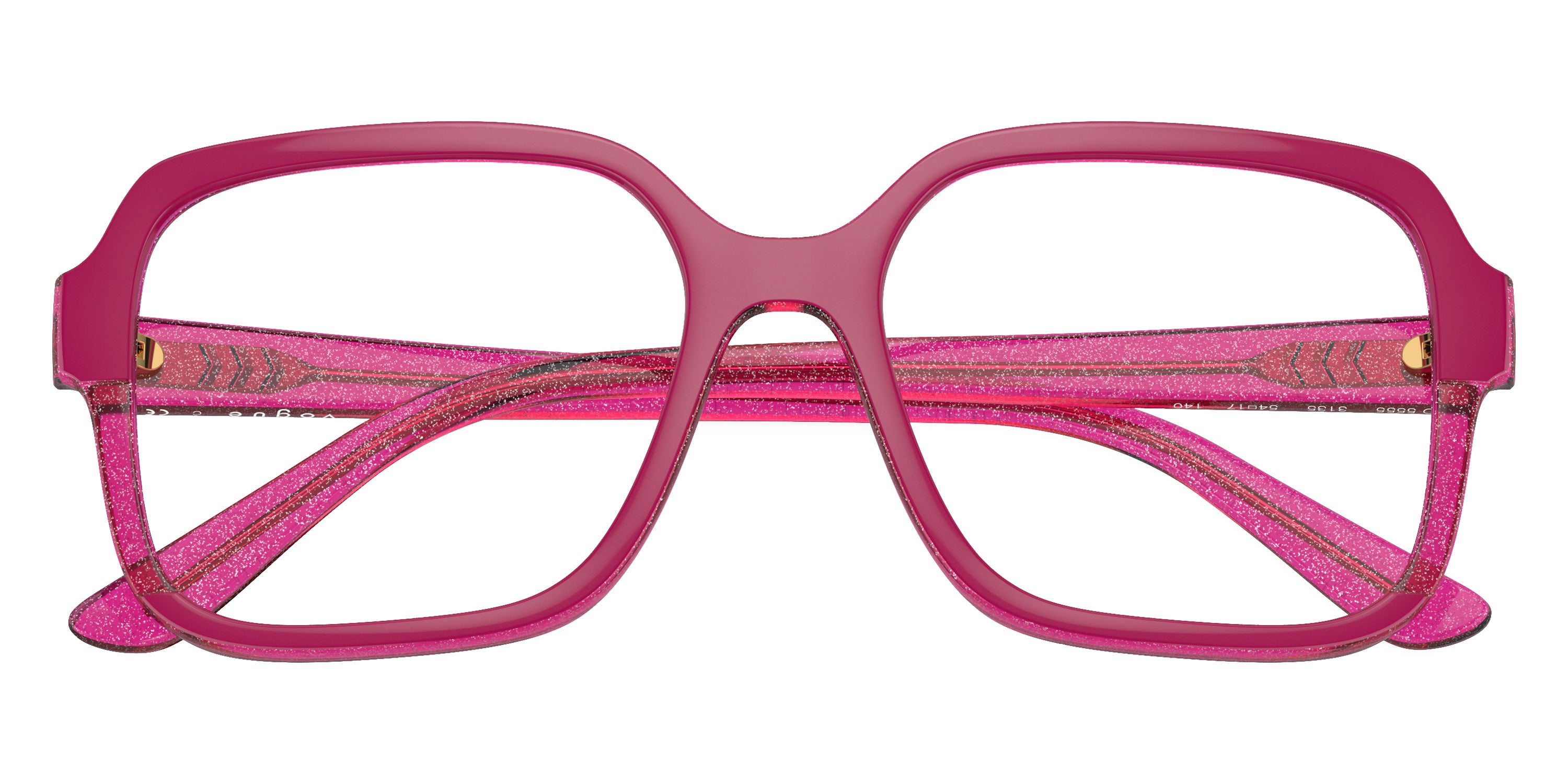 vogue eyewear VO5555 3135 54 - Cherry/Transparent Fuchsia Glitter