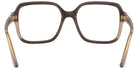 vogue eyewear VO5555F 3153 54 - Top Brown/Milky Brown/Transparent Rose Glitter