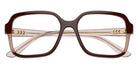 vogue eyewear VO5555F 3153 54 - Top Brown/Milky Brown/Transparent Rose Glitter