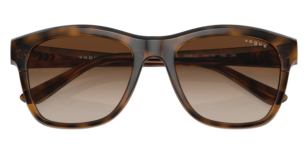 vogue eyewear VO5557S 238613 54 - Top Dark Havana/Light Brown / Brown Gradient
