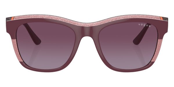 Transparent Purple Glitter/Full Purple / Violet Gradient / 54-19-140