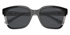 vogue eyewear VO5558S 313387 55 - Black/Transparent Gray Glitter / Dark Gray