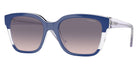 vogue eyewear VO5558SF 315236 55 - Top Blue/Transparent Gray/Transparent Lilac Glitter / Pink Gradient Dark Violet