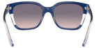 vogue eyewear VO5558SF 315236 55 - Top Blue/Transparent Gray/Transparent Lilac Glitter / Pink Gradient Dark Violet