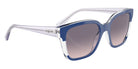 vogue eyewear VO5558SF 315236 55 - Top Blue/Transparent Gray/Transparent Lilac Glitter / Pink Gradient Dark Violet