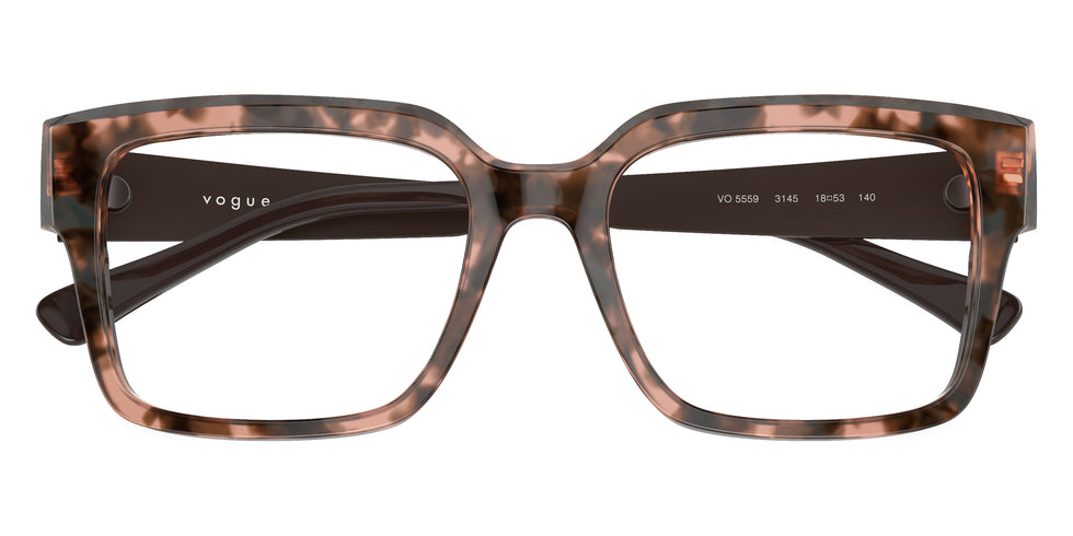 vogue eyewear VO5559 3145 51 - Rose Tortoise/Matte Brown/Rose Gold