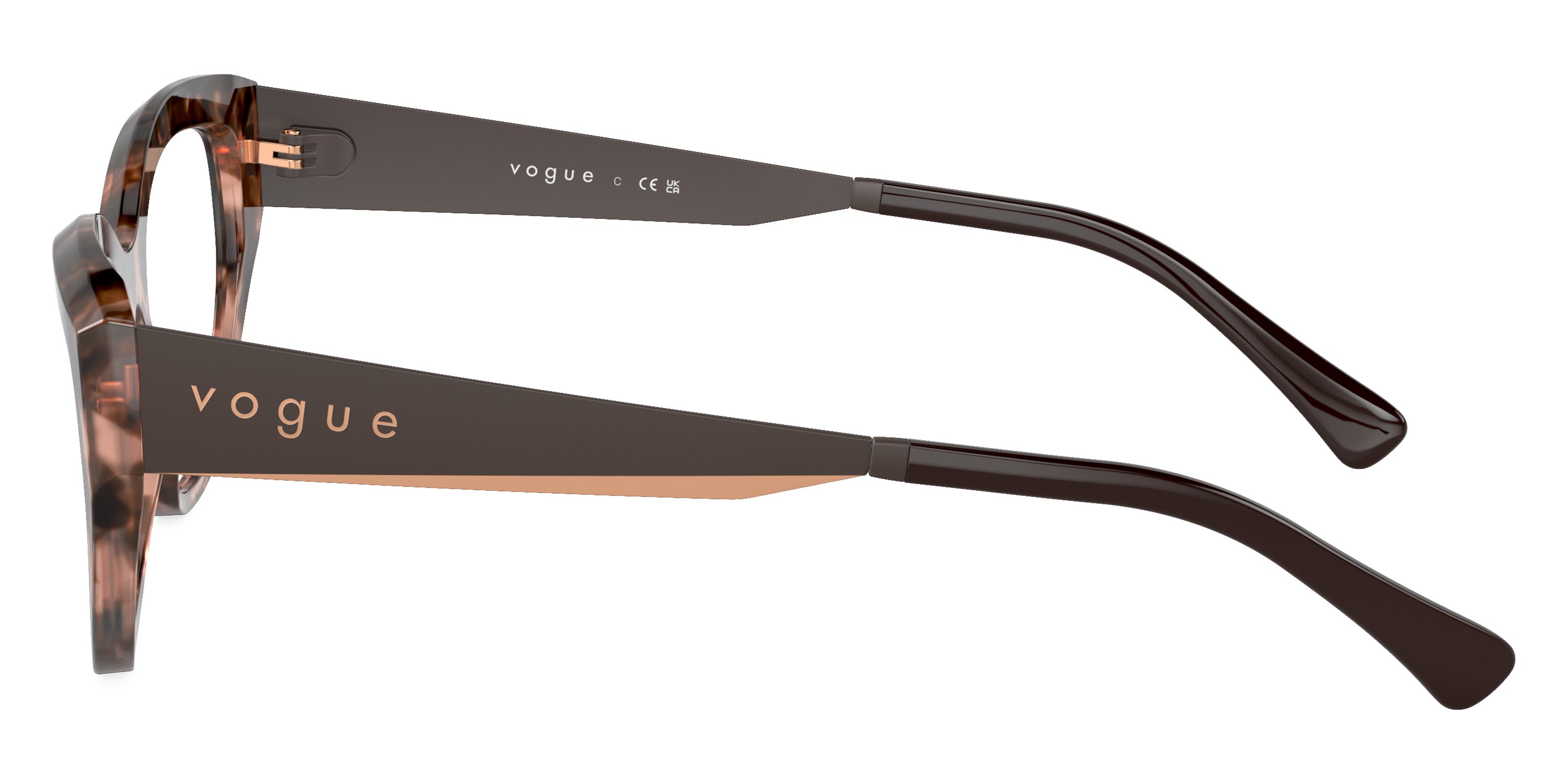 vogue eyewear VO5560 3145 51 - Rose Tortoise/Matte Brown/Rose Gold