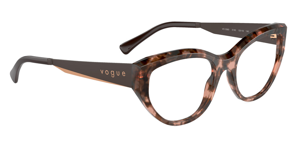 vogue eyewear VO5560 3145 51 - Rose Tortoise/Matte Brown/Rose Gold