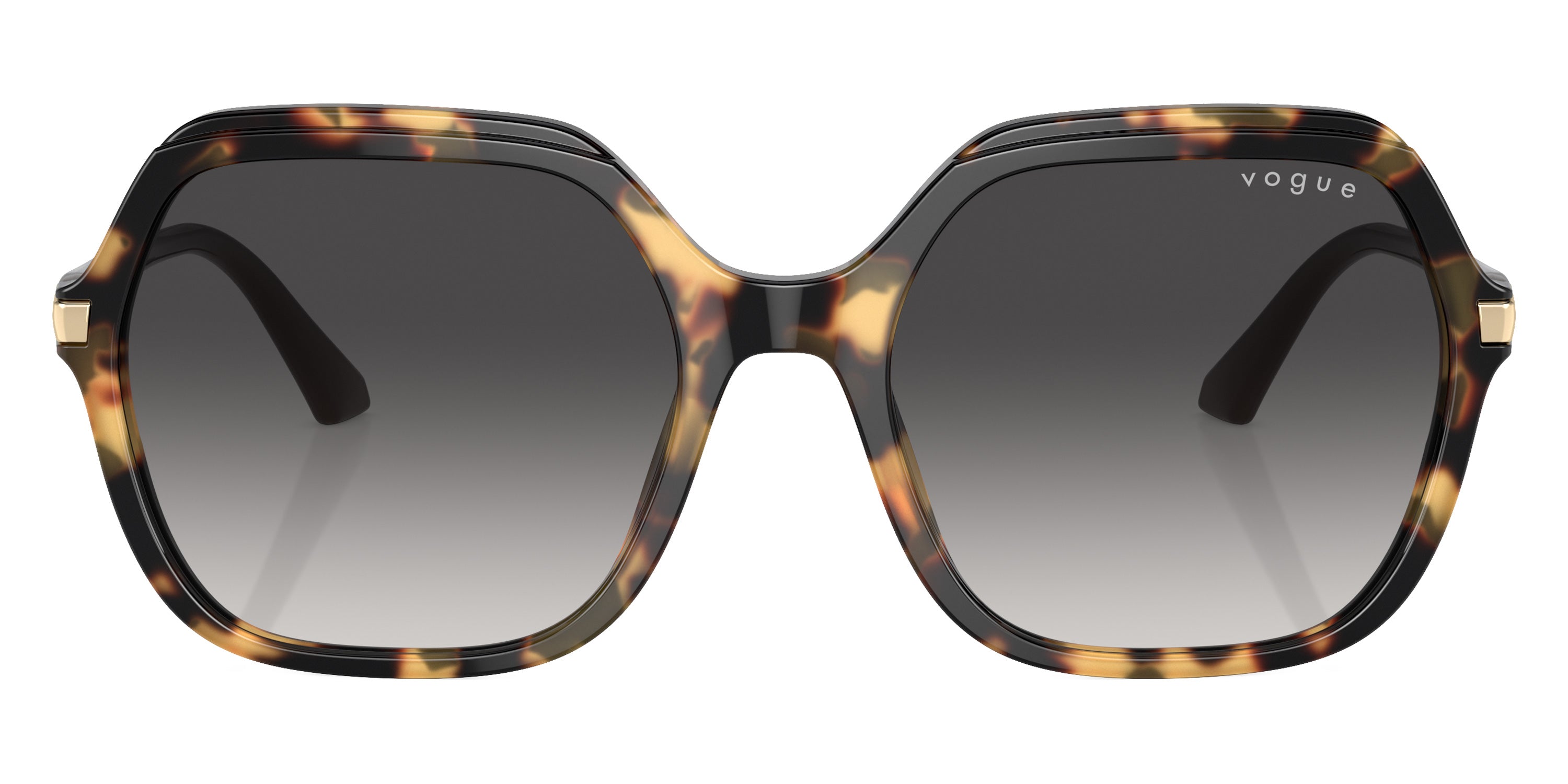 vogue eyewear VO5561S 26058G 56 - Yellow Tortoise/Brown / Gray Gradient Black